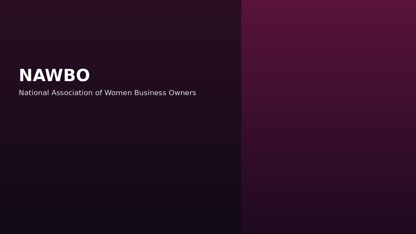 NAWBO — New Member Event