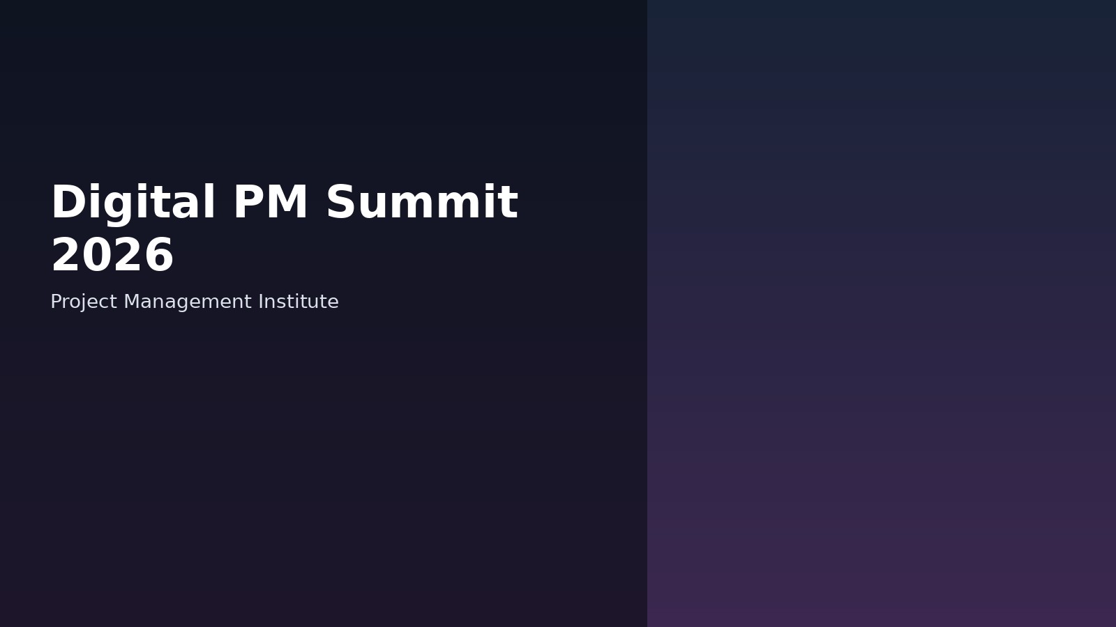 Digital PM Summit 2026