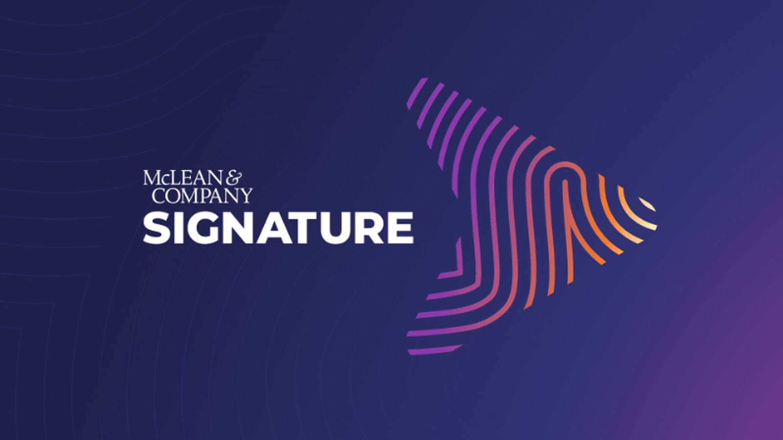 McLean Signature 2026