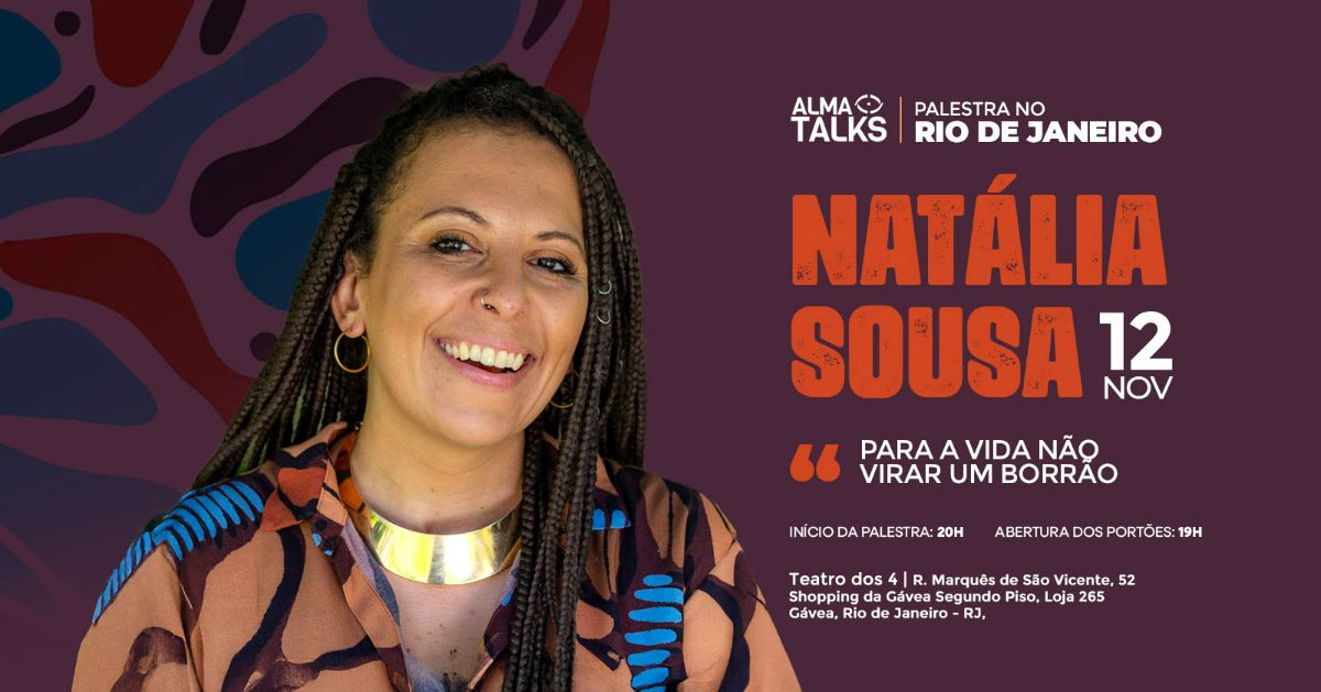 Natália Sousa: Para a Vida Não Virar um Borrão — Rio de Janeiro