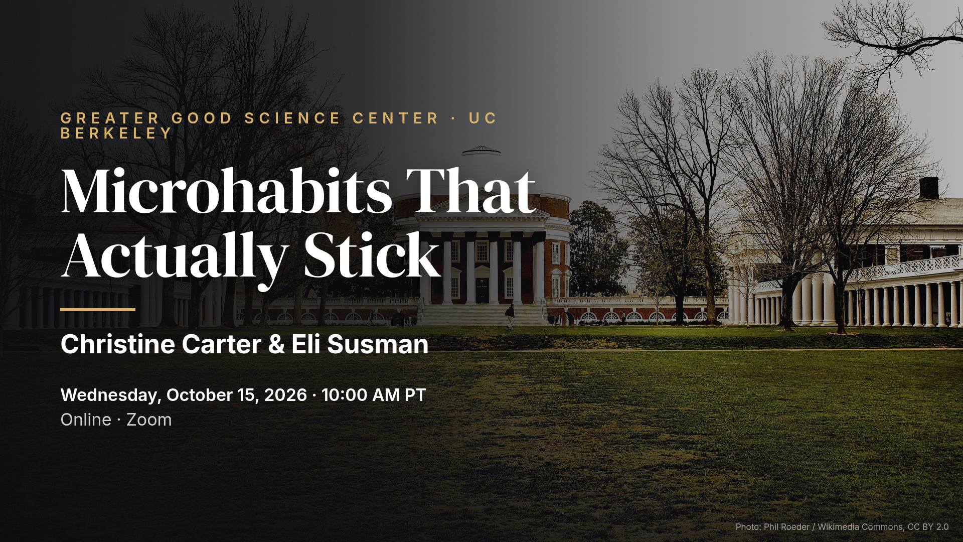 Microhabits: The Science of Habits So Small They Actually Stick — GGSC