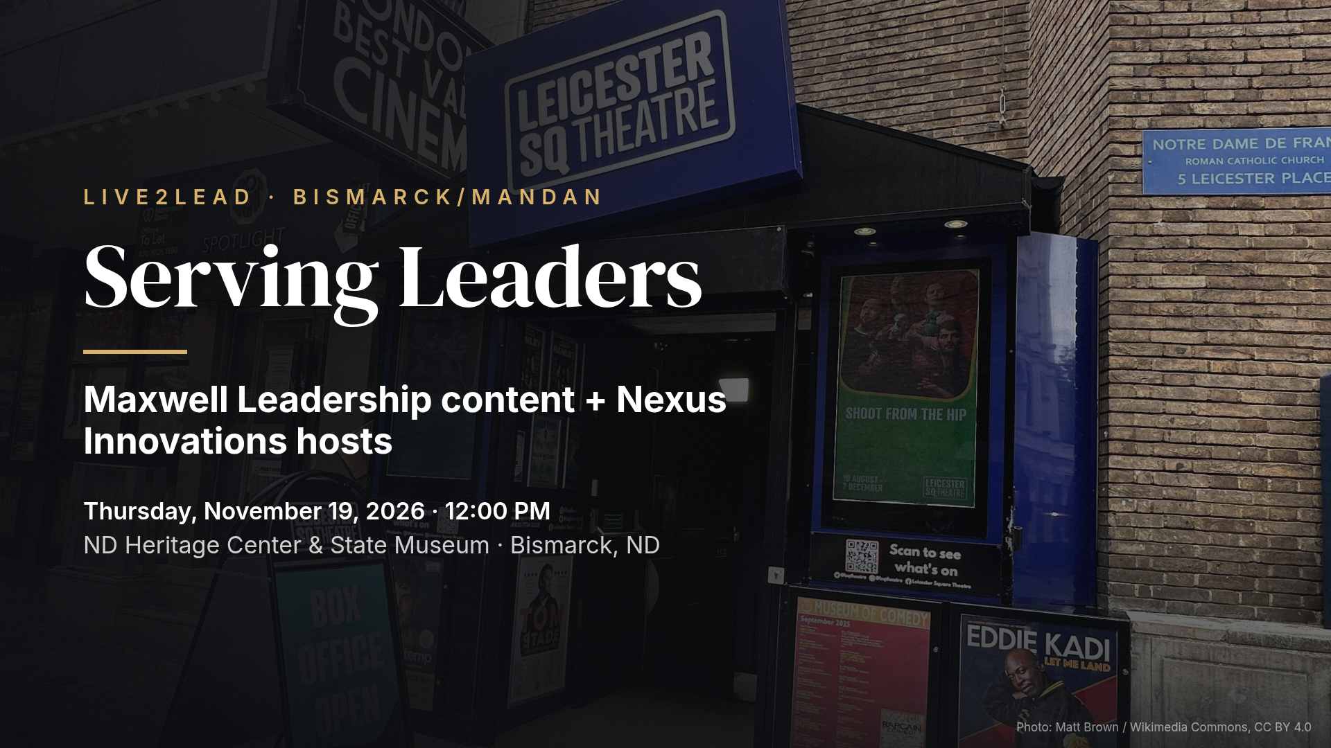 Live2Lead Bismarck/Mandan 2026 — Nexus Innovations