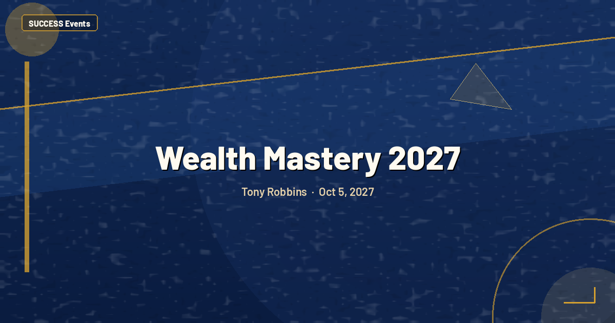 Wealth Mastery 2027