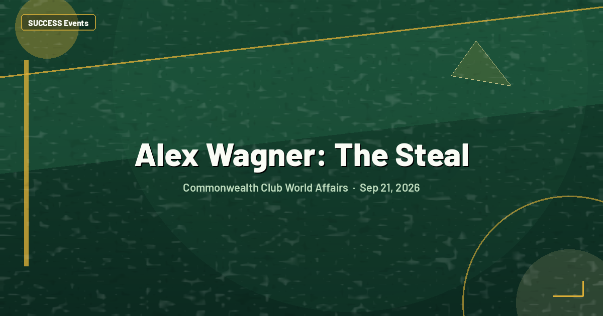 Alex Wagner: The Steal