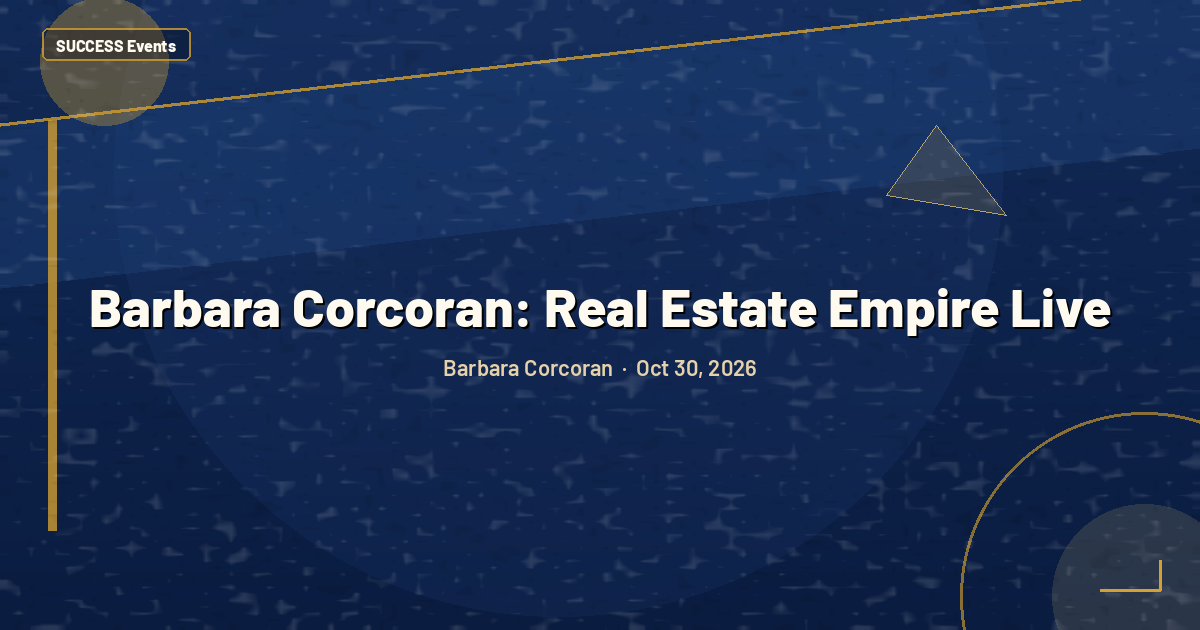 Barbara Corcoran: Real Estate Empire Live