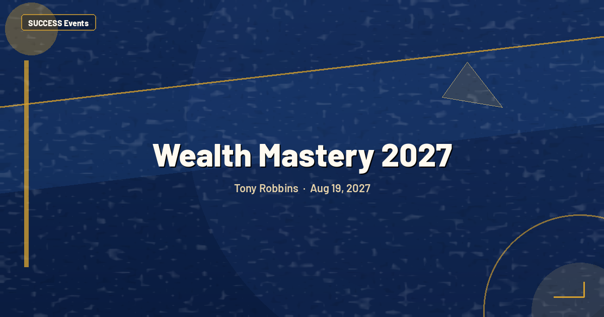 Wealth Mastery 2027