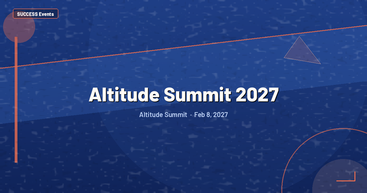 Altitude Summit 2027
