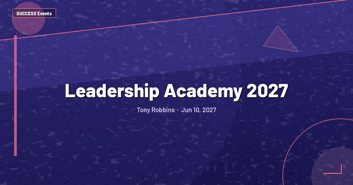Leadership Academy 2027
