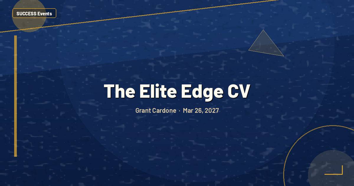 The Elite Edge CV