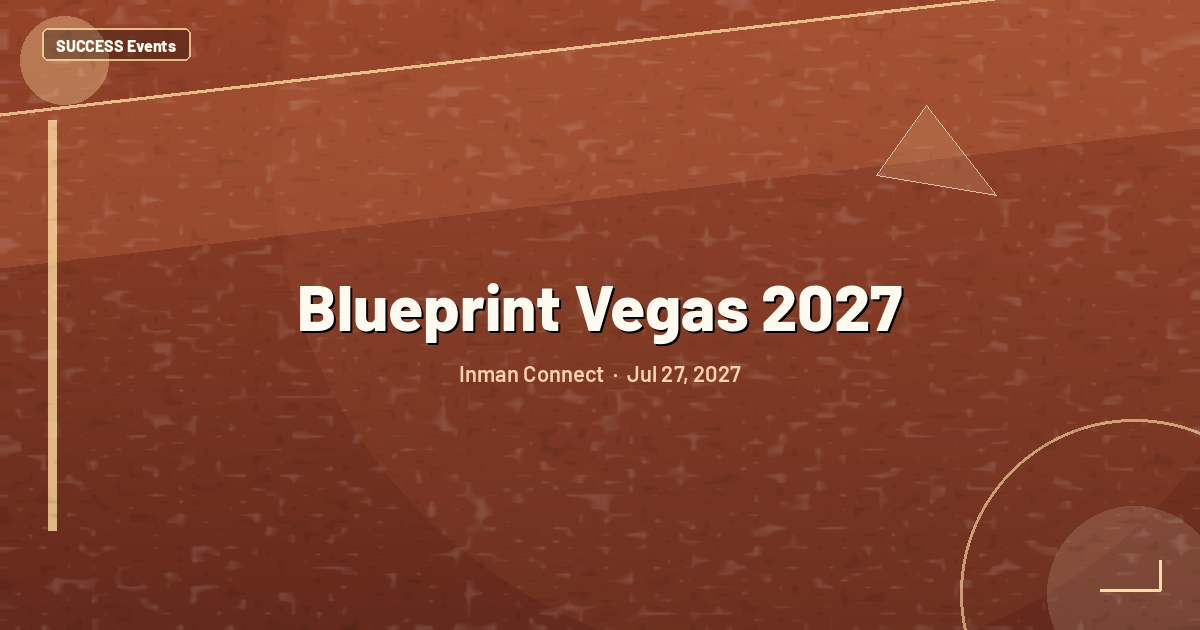 Blueprint Vegas 2027