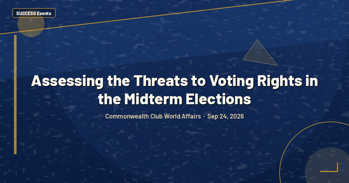 Assessing the Threats to Voting Rights in the Midterm Elections