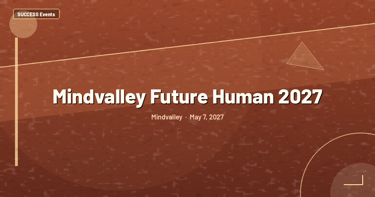 Mindvalley Future Human 2027